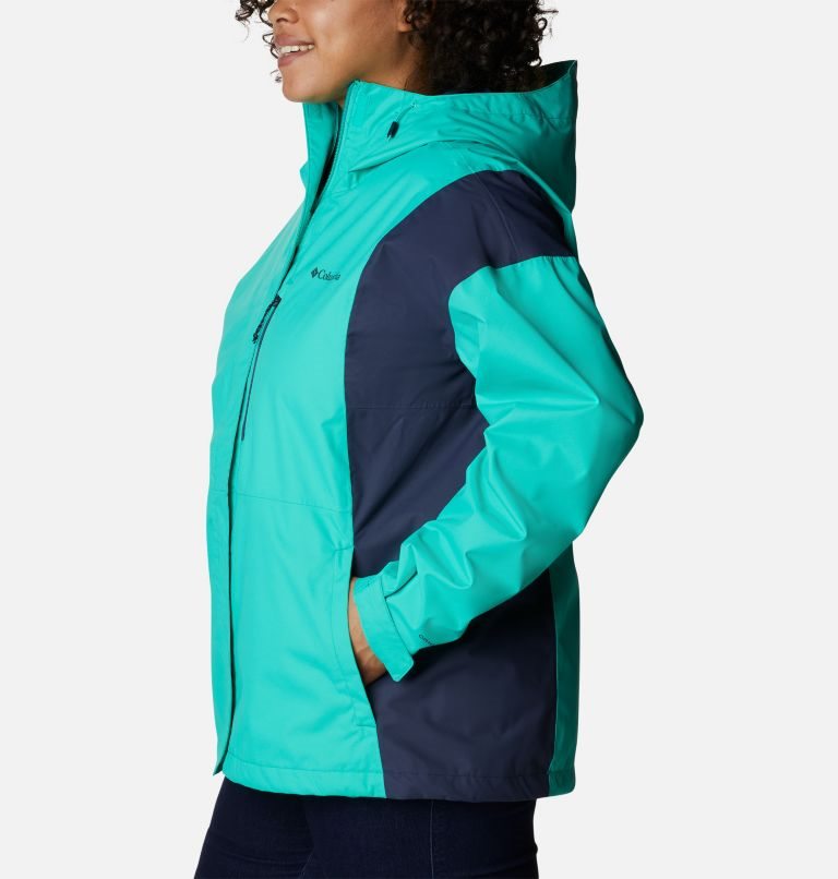 Columbia Hikebound Jakke Dame Turkis | Plus Size 02451S